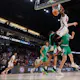Nick Pringle of the Alabama Crimson Tide dunks as we look at the best March Madness odds