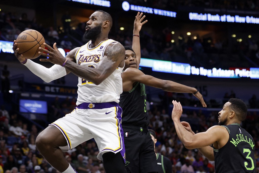 LeBron James NBA Player Props, Odds: Predictions for Lakers vs. Pelicans