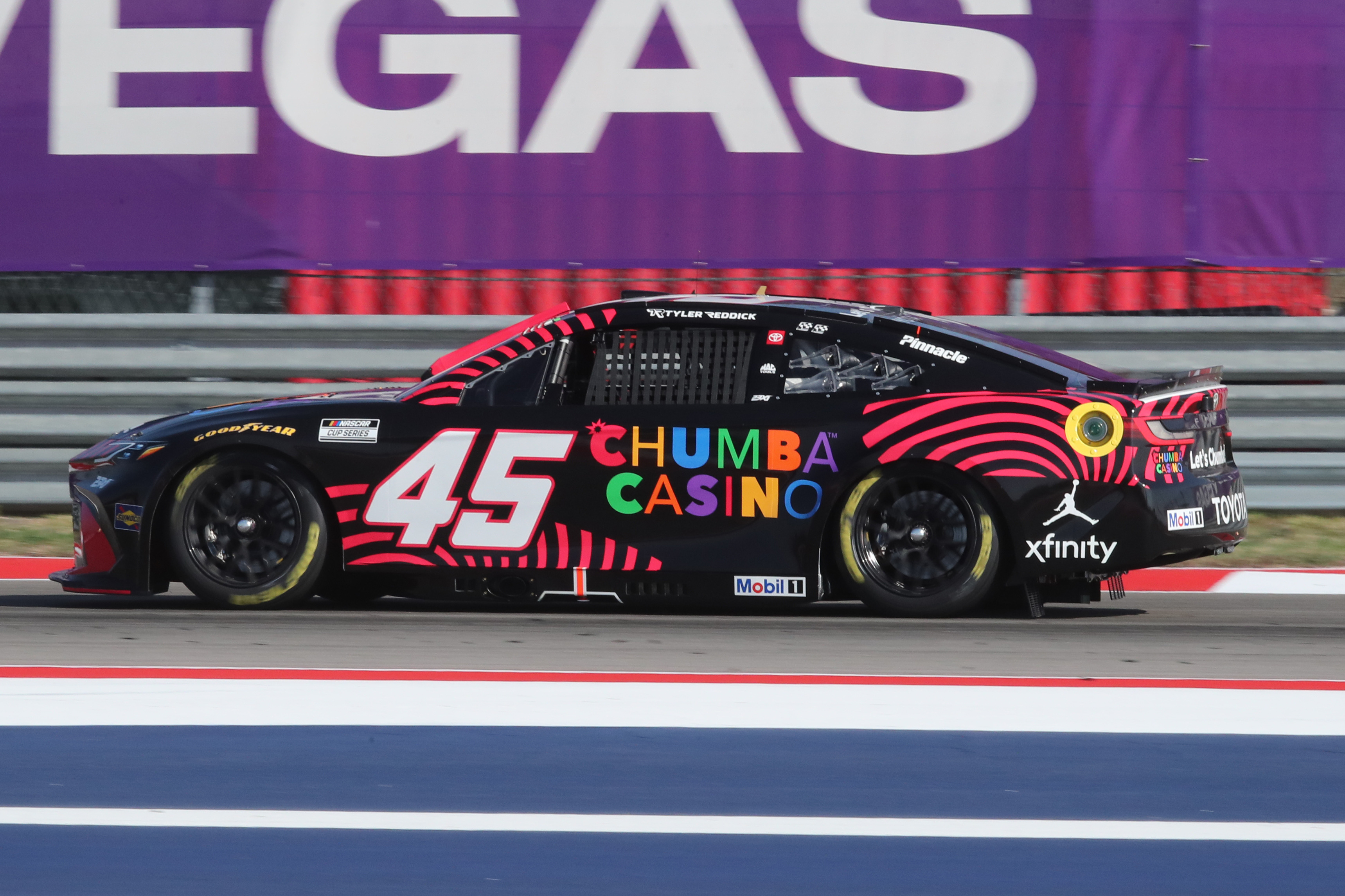 NASCAR Cup Series driver Tyler Reddick during practice for the DuraMAX Texas Grand Prix, as we look at our best bets for the race.