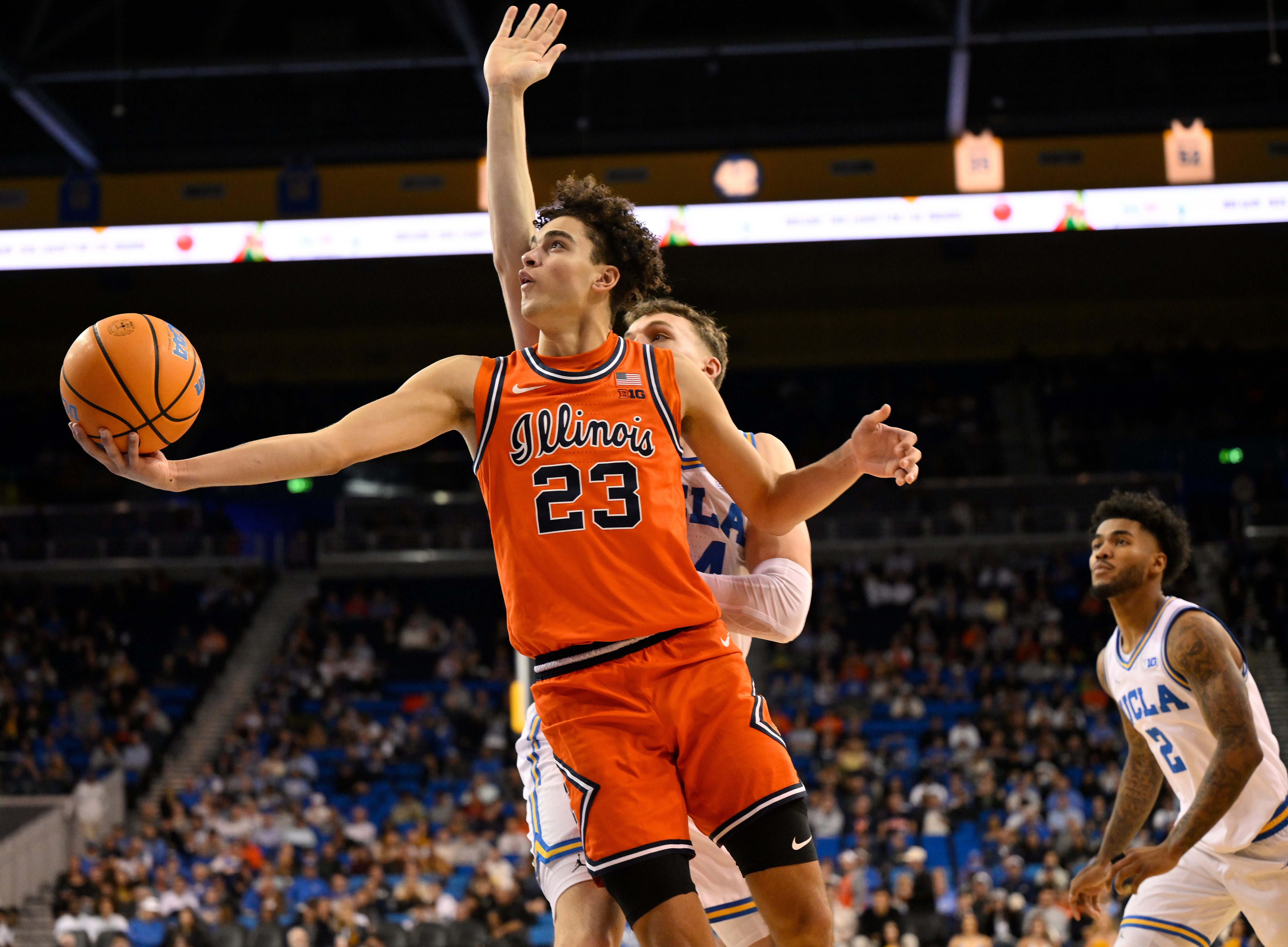 Illinois freshman Keaton Wagler is the focus of our college basketball predictions today.