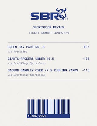 New York Giants vs Green Bay Packers Prediction, 10/9/2022 NFL Picks, Best  Bets & Odds Week 5