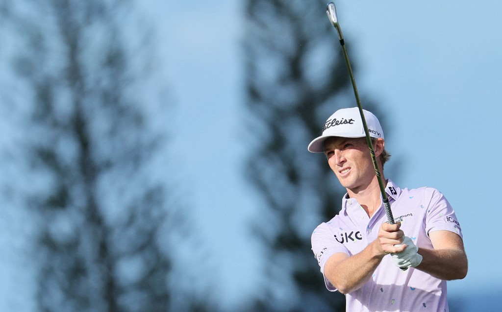 Will Zalatoris completes a shot as we look at his 2023 PGA Championship odds.