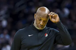 Portland Trail Blazers Head Coach Chauncey Billups reacts as we look at DraftKings comments about the most recent sports betting scandal.