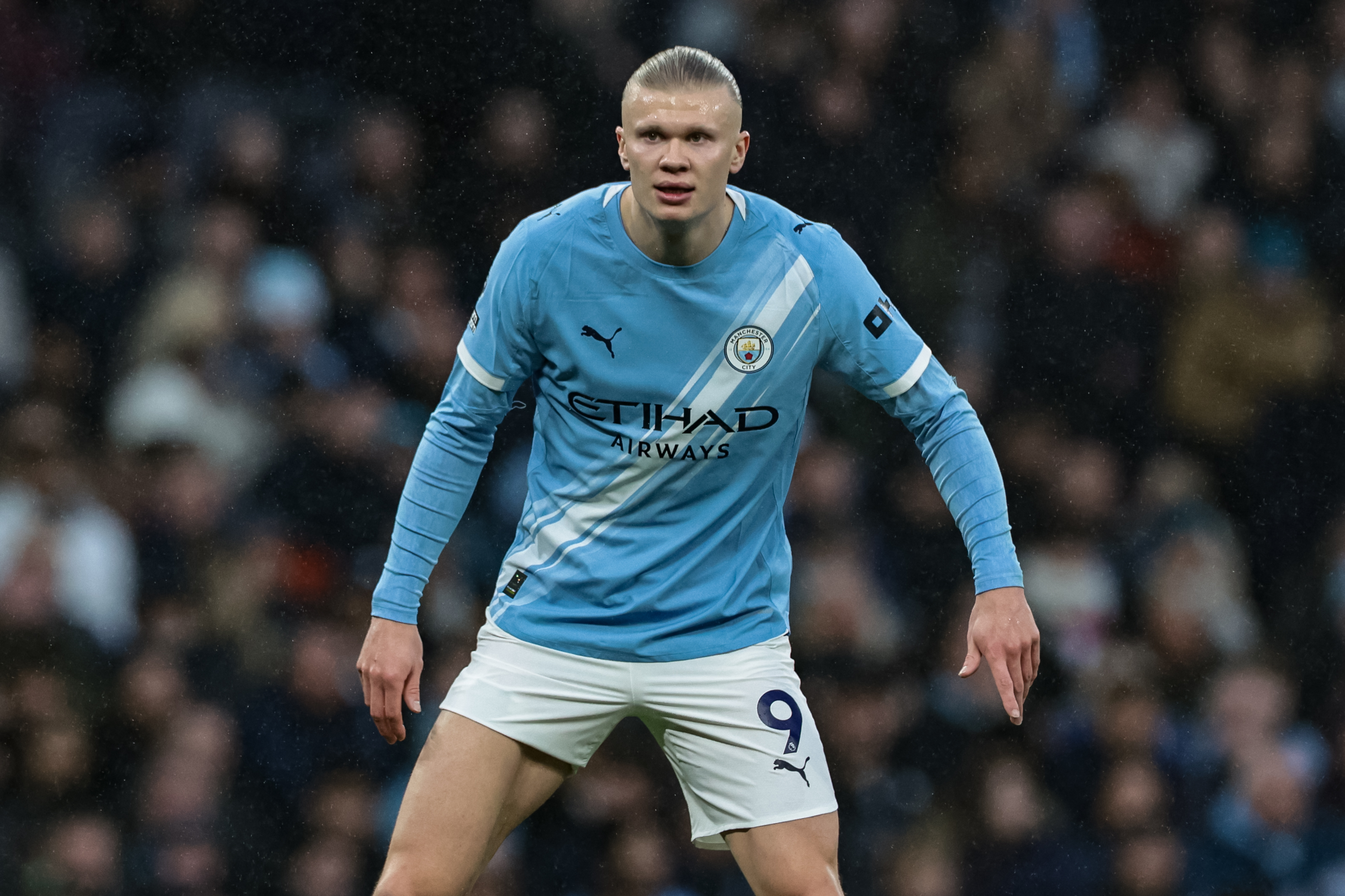 Manchester City's Erling Haaland looks on as we offer our Premier League odds and predictions