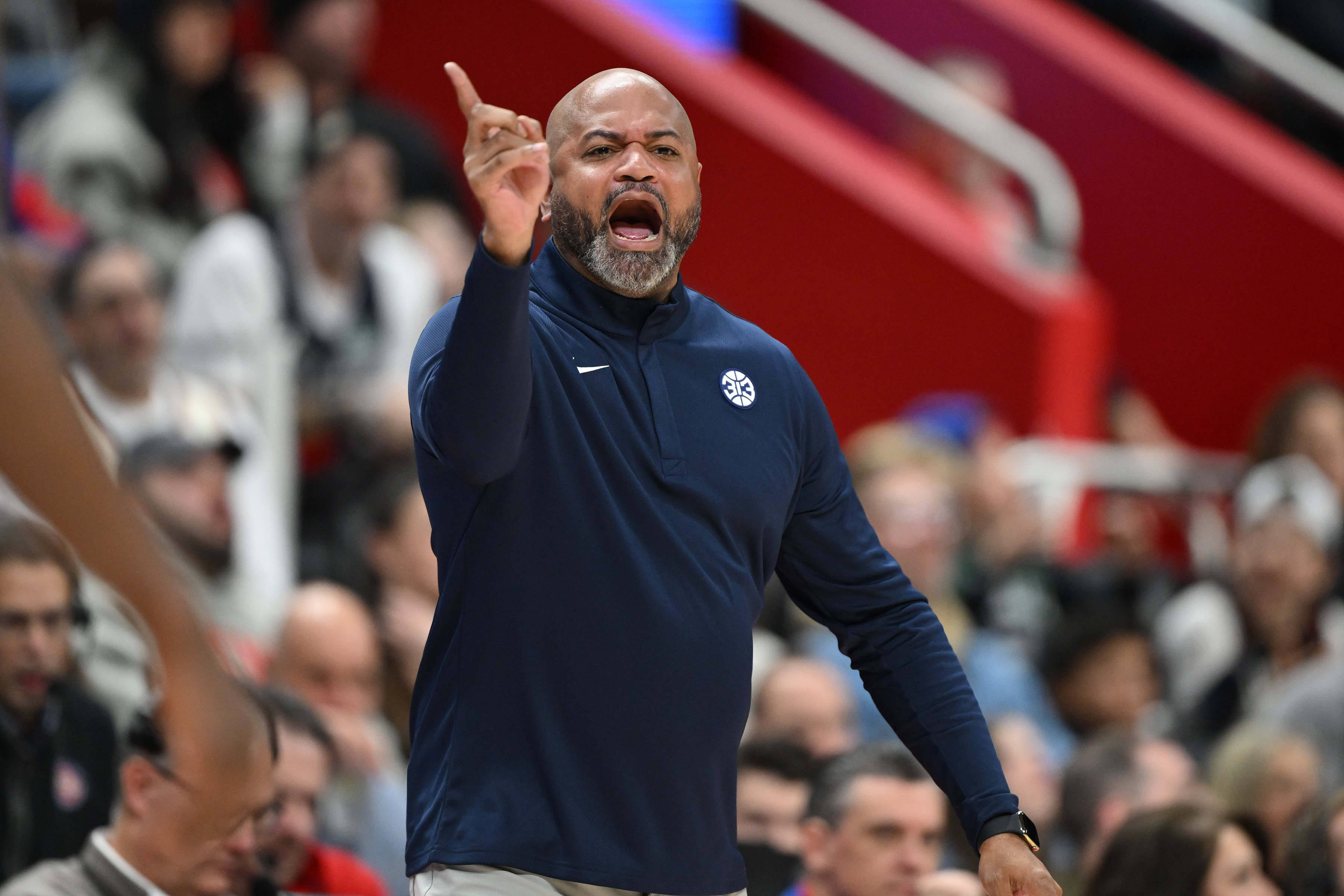 Detroit Pistons head coach J.B. Bickerstaff argues a call as we break down the NBA Coach of the Year odds.