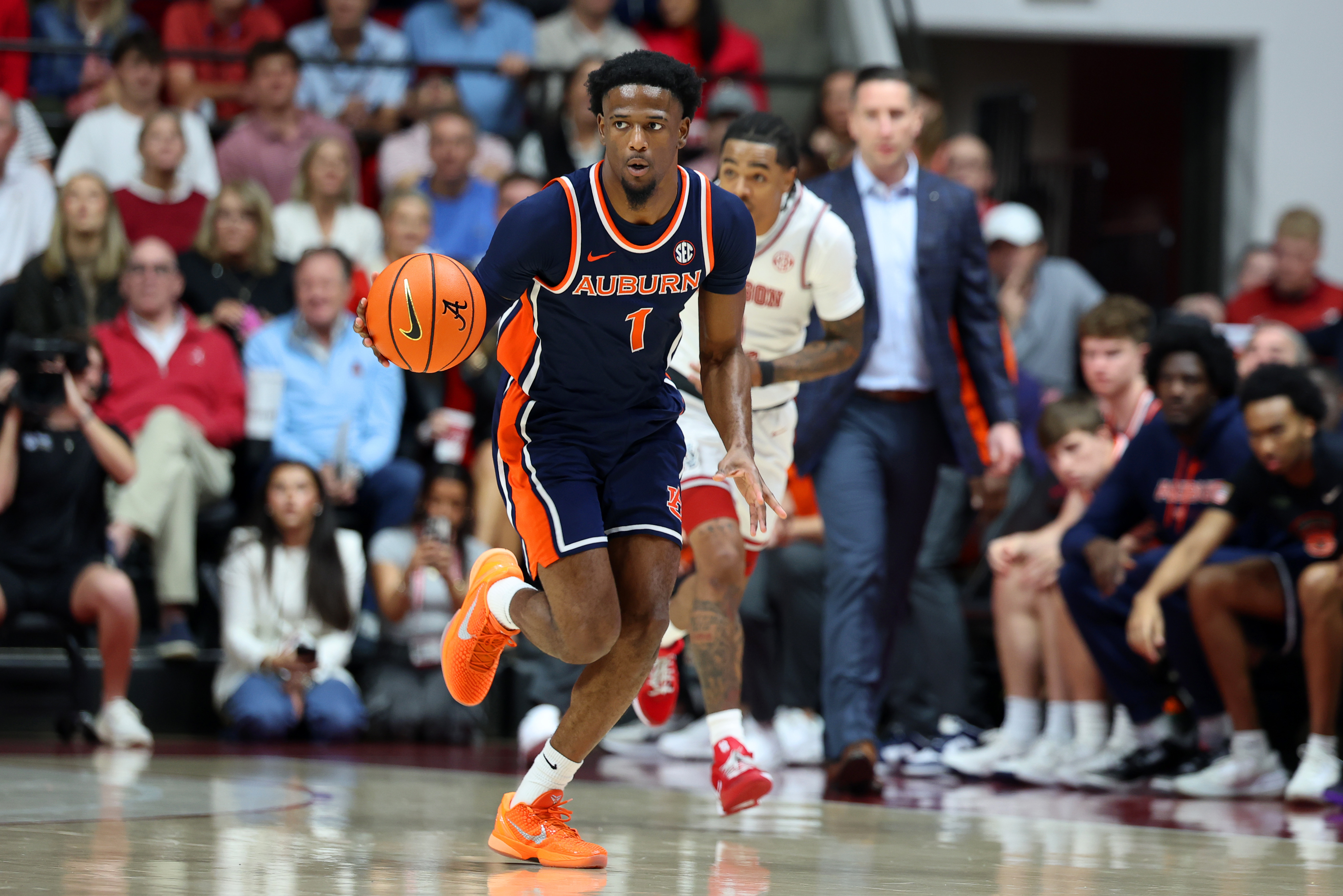 Our NIT predictions break down the quarterfinal games, with Auburn's Kevin Overton helping the Tigers to the top of the oddsboard.