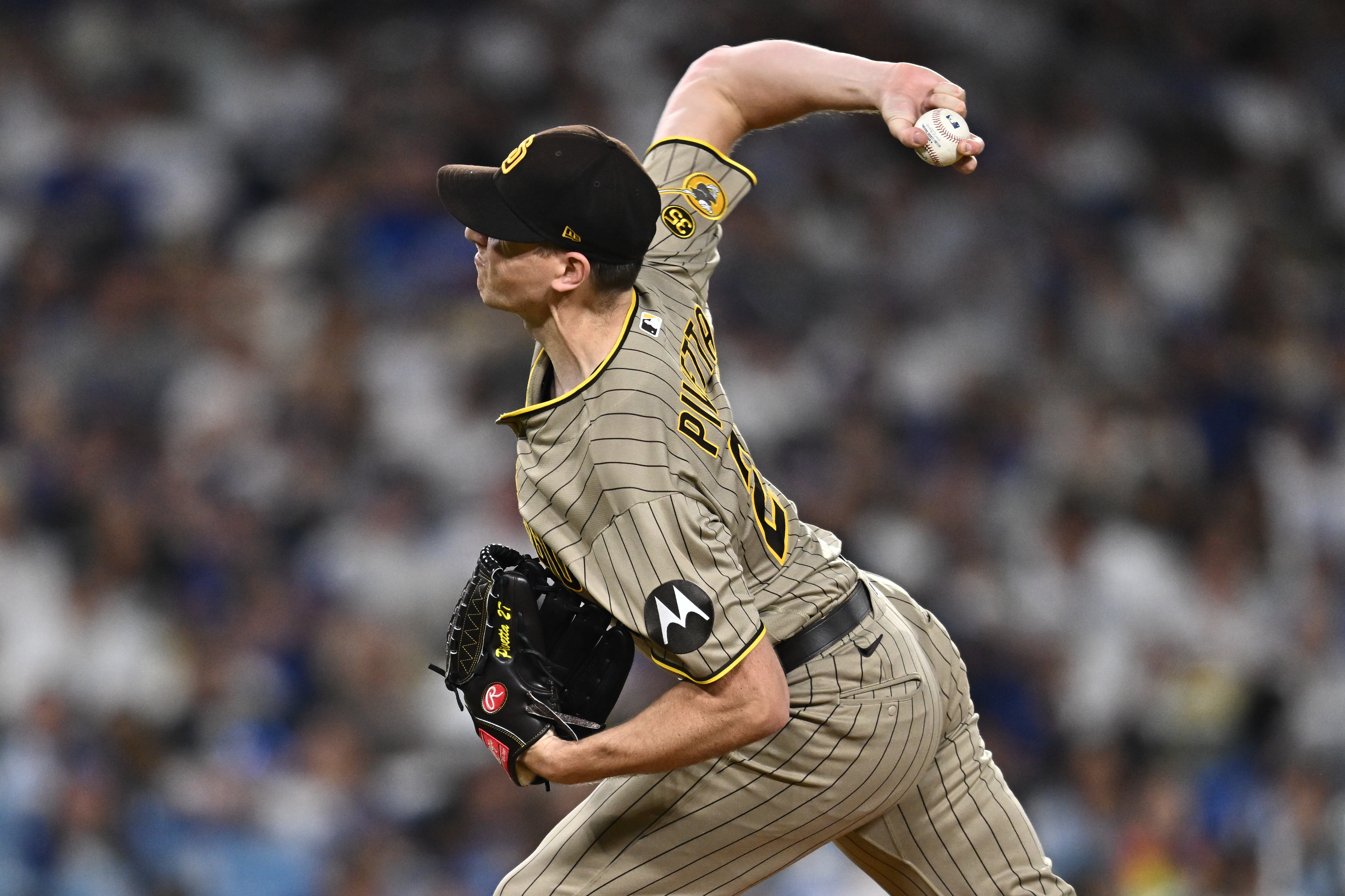 San Diego Padres pitcher Nick Pivetta throws a pitch as we make our best Cubs vs. Padres prediction for Game 2