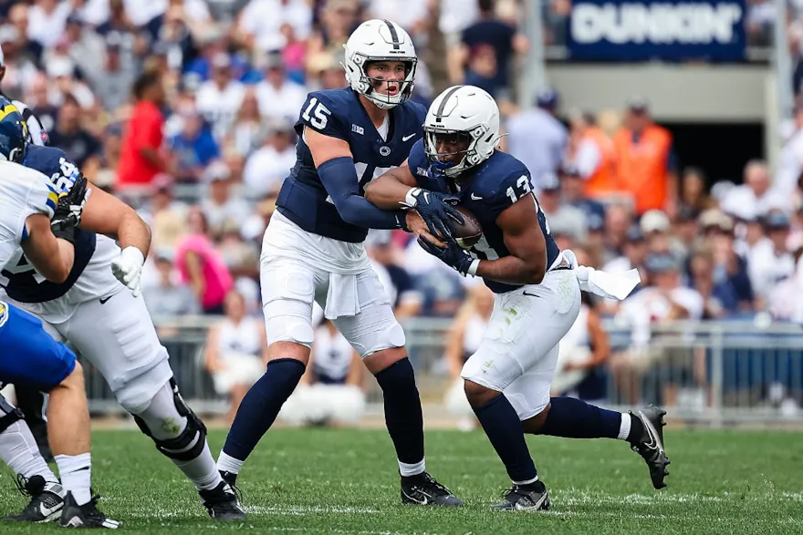 Penn State running back Kaytron Allen is featured in our favorite expert predictions for Week 5 of the college football season.