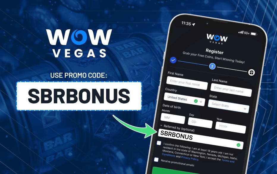 Sbr Promo Code Wow Vegas 16x9 Arrow