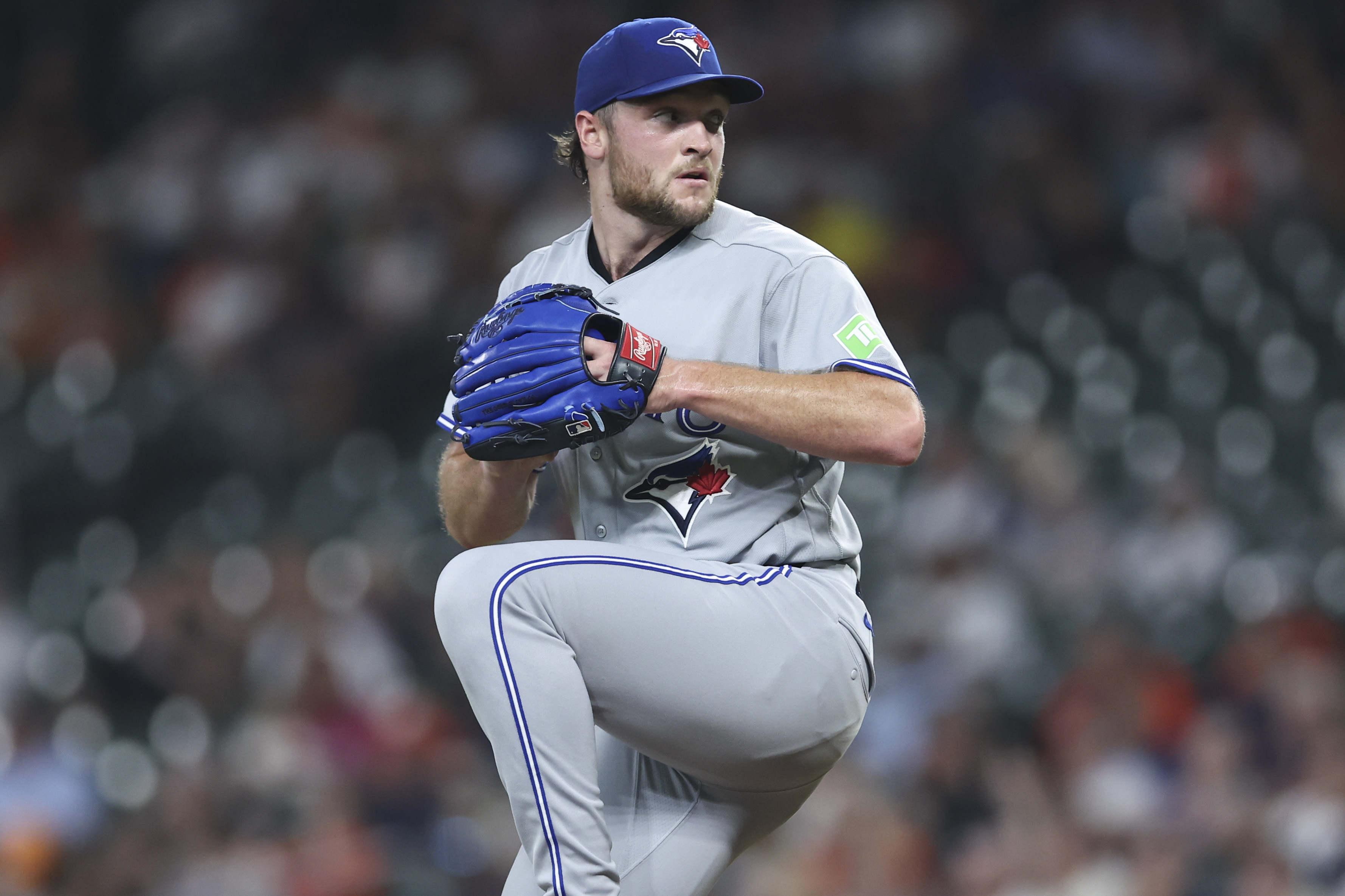 Toronto Blue Jays starting pitcher Trey Yesavage delivers a pitch as we make our best NRFI picks today