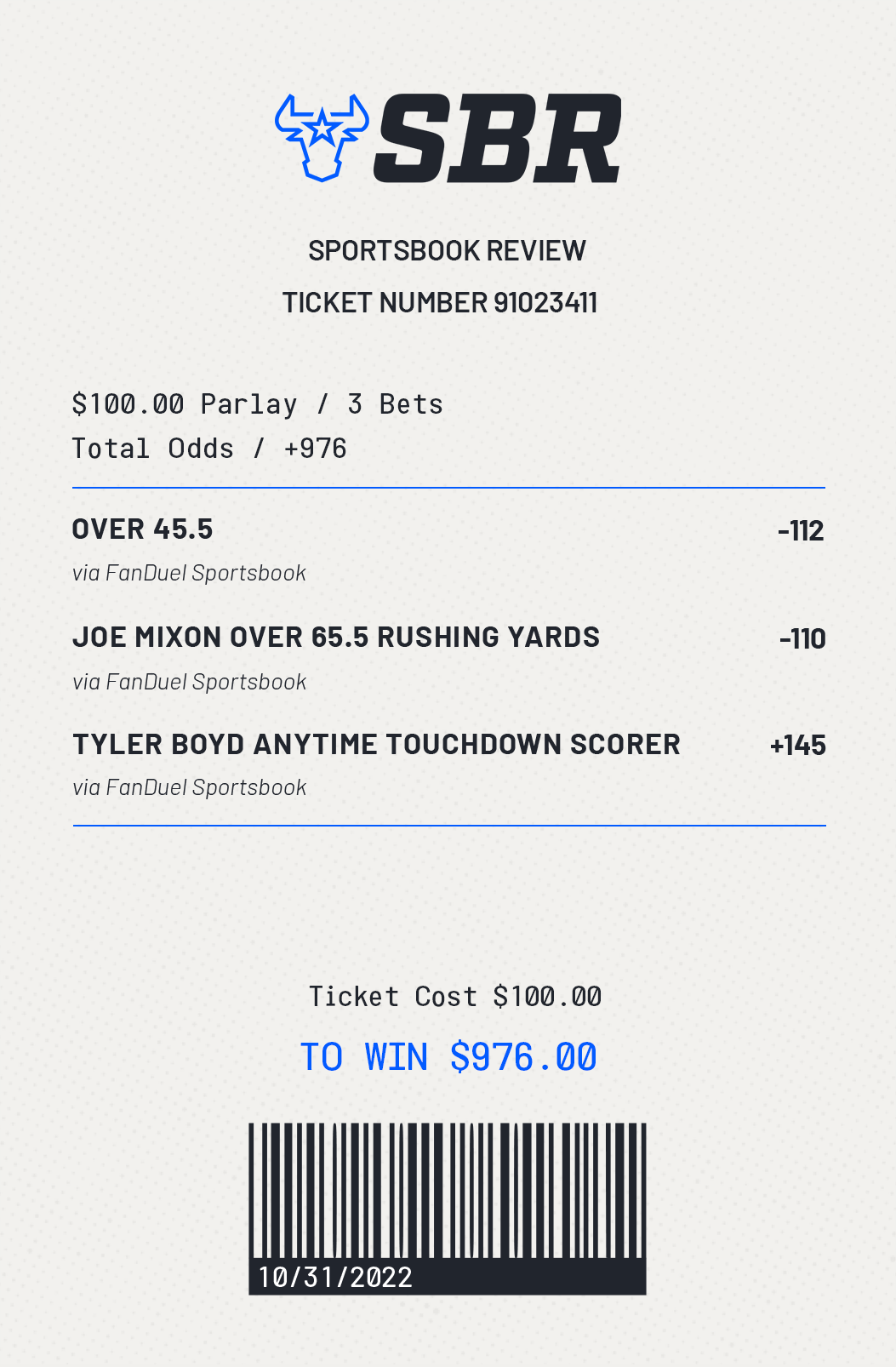 Bengals vs. Browns Same Game Parlay Picks: Top Props to Back in Monday Night  Football's AFC North Clash
