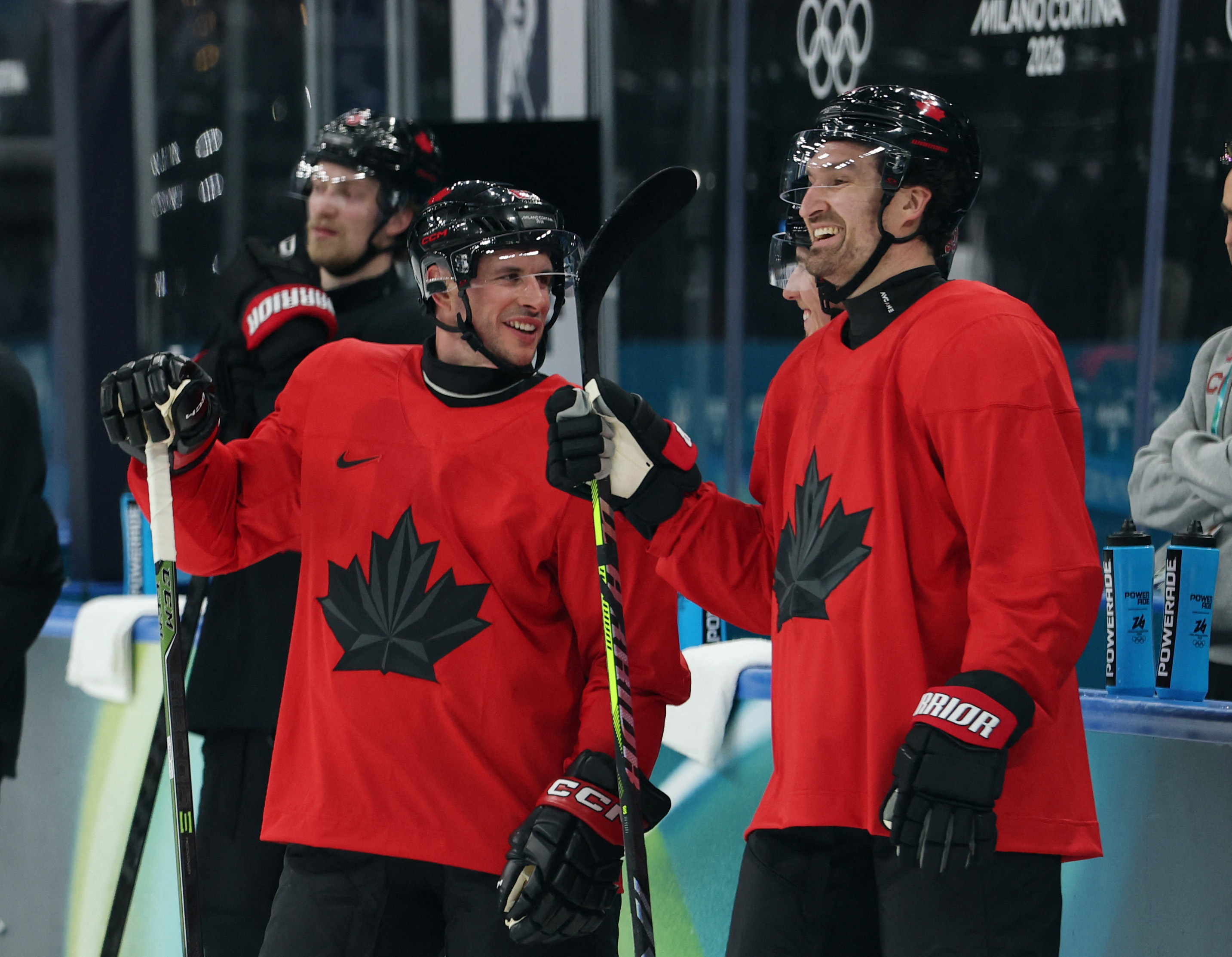 Mark Stone and Sidney Crosby practice in Italy before their opening game as we provide our Canada vs. Czechia prediction and best bets.