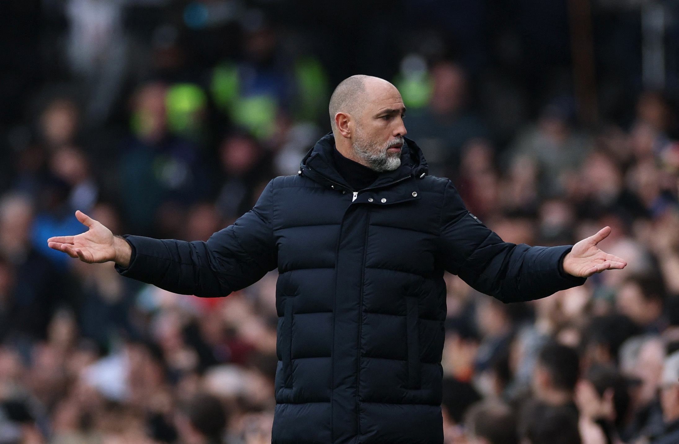 Tottenham interim boss Igor Tudor reacts as we break down our Tottenham vs. Crystal Palace prediction today.