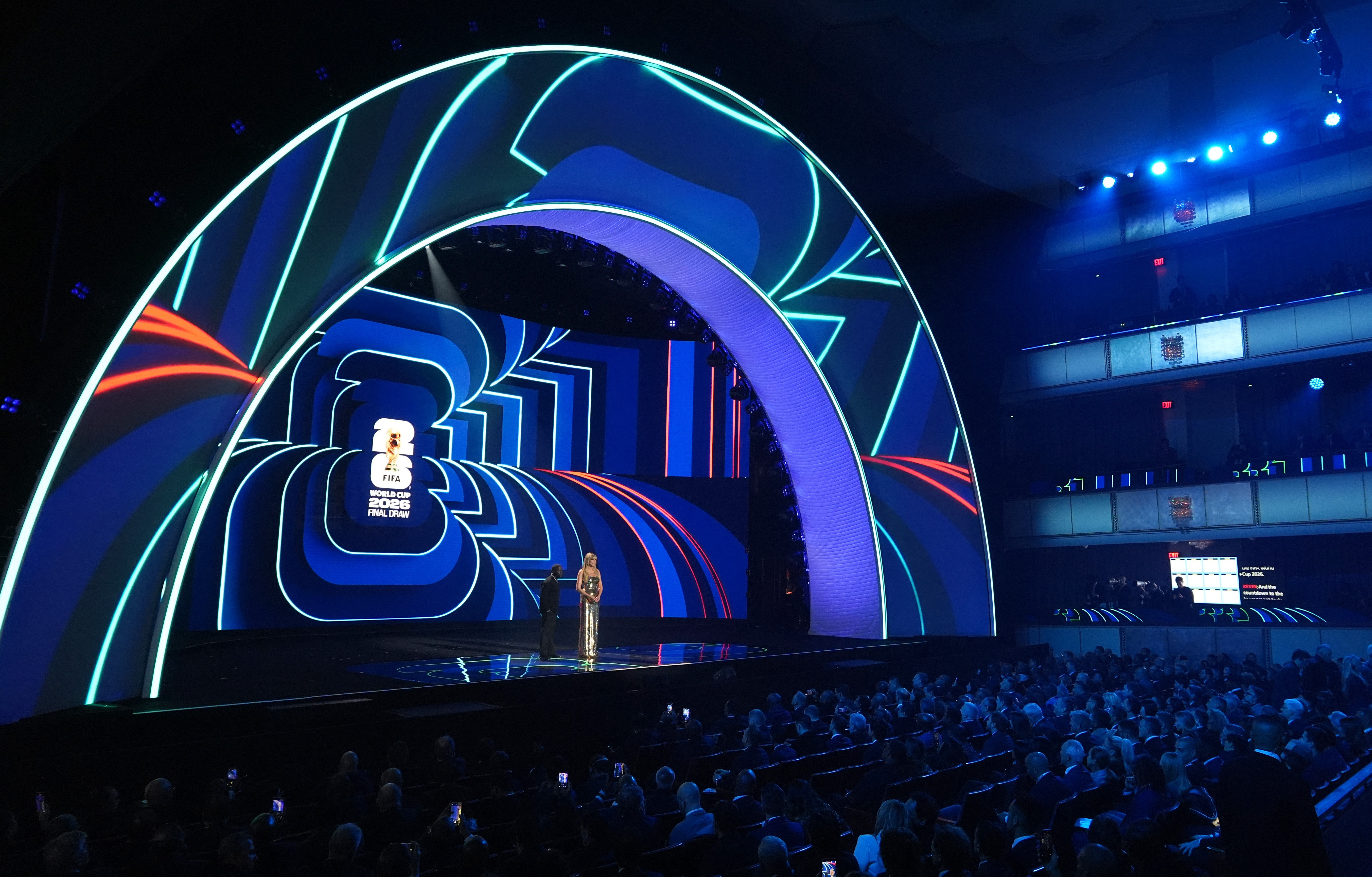 A general view during the FIFA World Cup 2026 Final Draw at John F. Kennedy Center as we offer our World Cup predictions for every group.