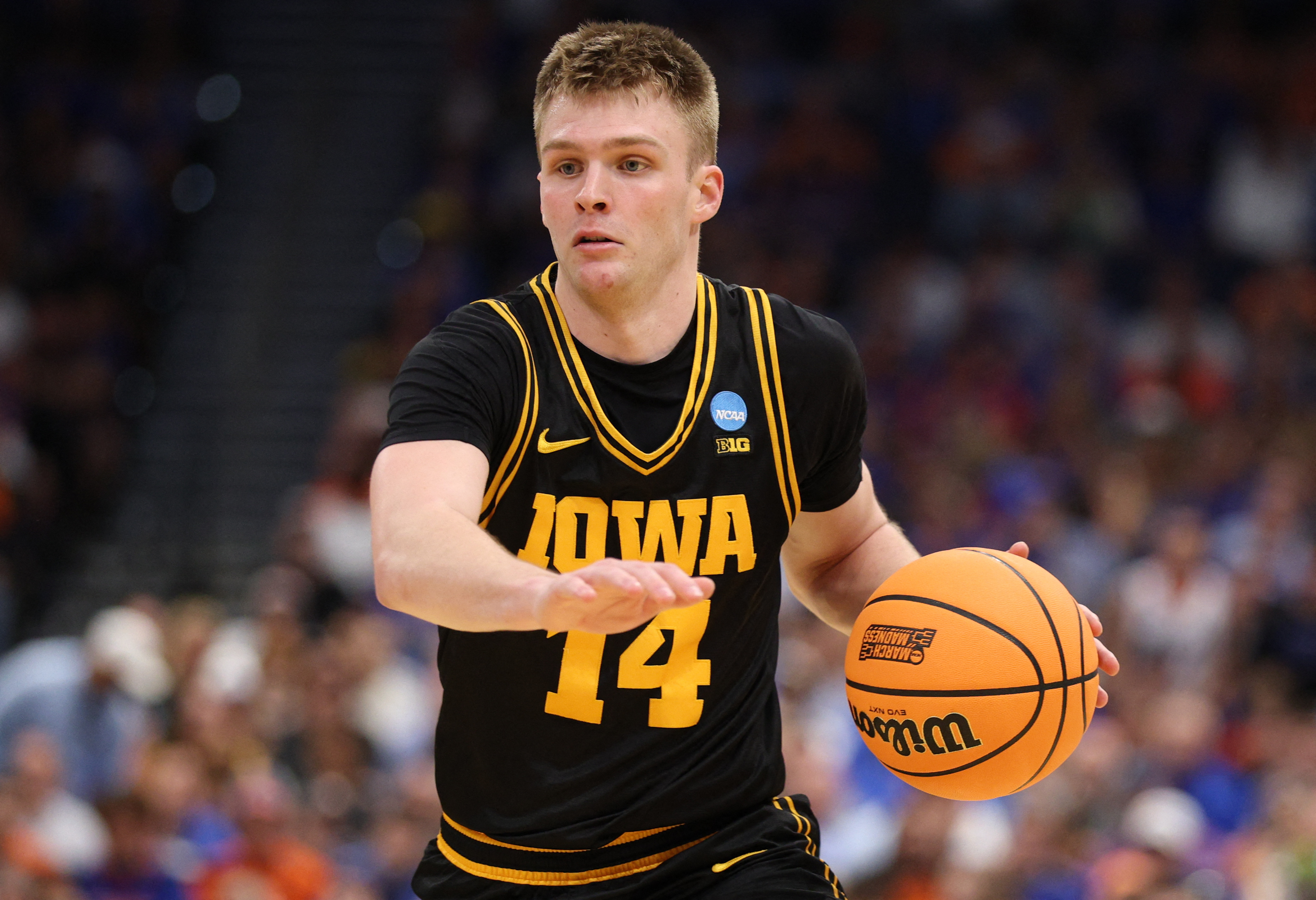 🏀 Iowa vs. Nebraska Prediction, Picks, Odds | March Madness 2026 Sweet 16 Parlay (March 26)