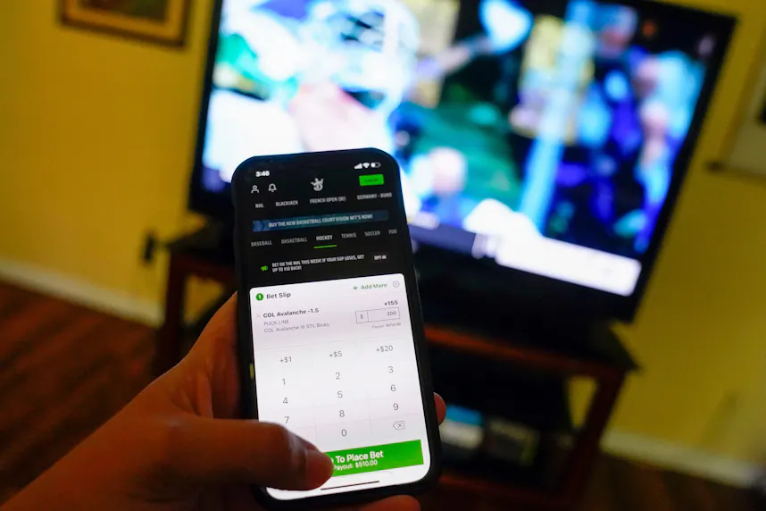 Sports betting state tracker