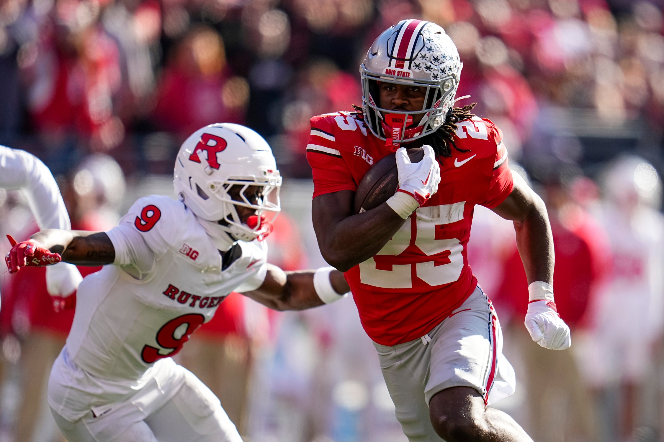 Indiana vs. Ohio State Anytime Touchdown Scorer Predictions: Big Ten Championship
