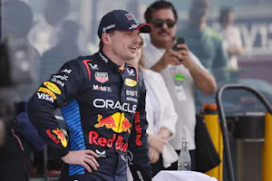 Red Bull Racing driver Max Verstappen reacts after finishing second as we look at the Canadian Grand Prix odds