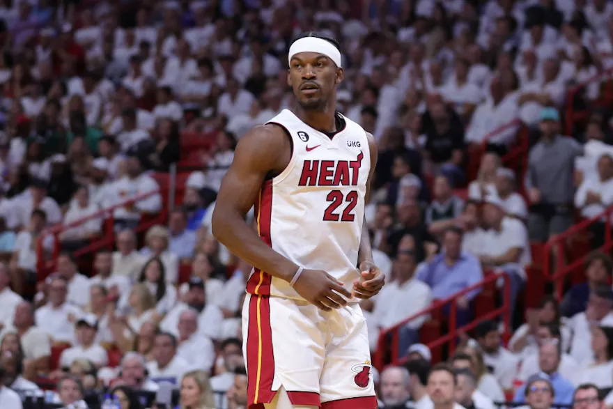 Jimmy Butler and the Miami Heat are big movers in the NBA Finals 2024 odds.