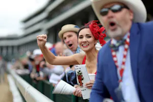Fans cheer prior to the Kentucky Derby as we detail Circa Sports launching in the Kentucky sports betting market.