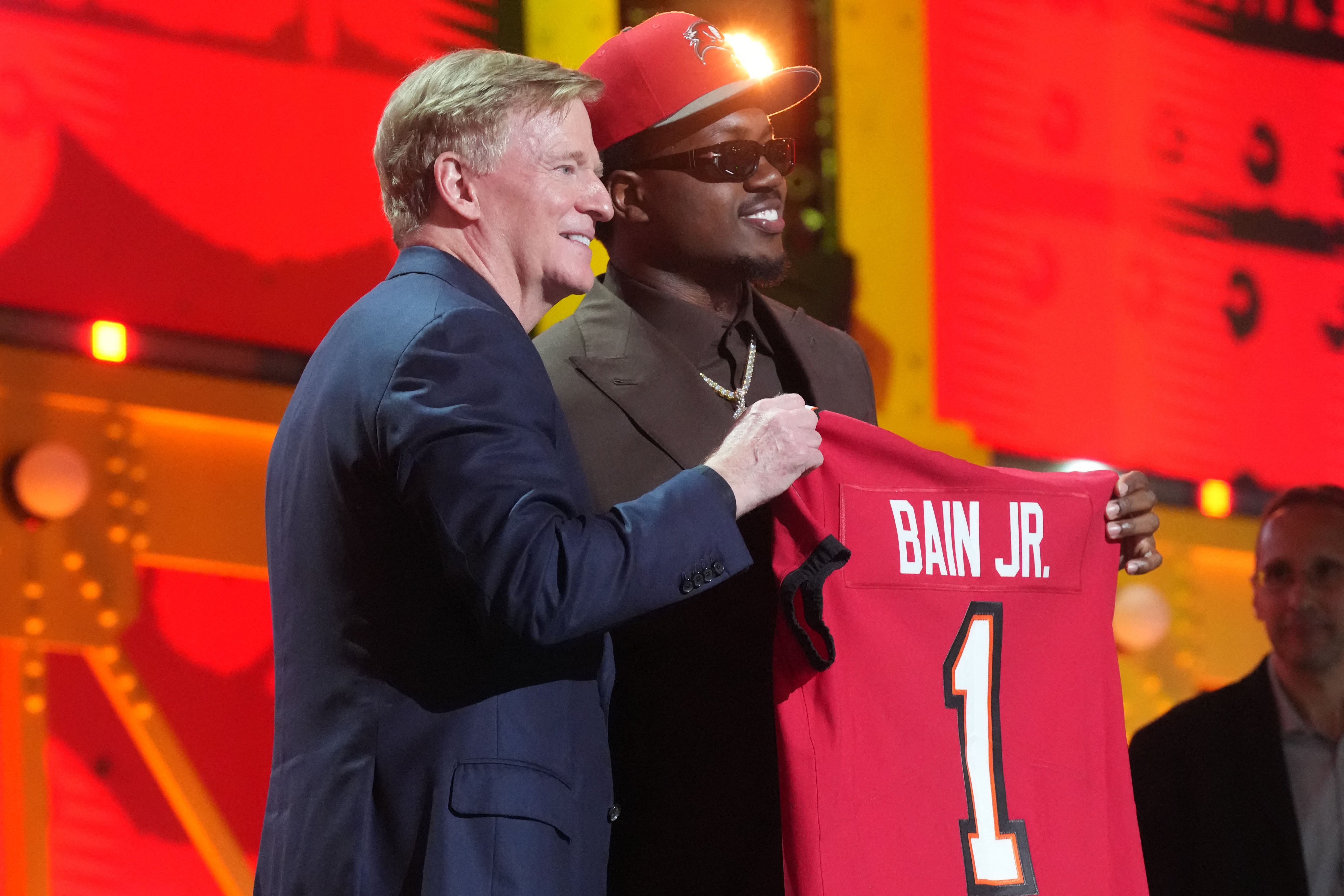 Tampa Bay Buccaneers defensive lineman Rueben Bain Jr. is among the NFL Defensive Rookie of the Year odds. 