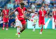 Canada defender Moise Bombito controls the ball against Peru forward Jose Paolo Guerrero during the second half as we cover our predictions and best bets for the Copa America contest between Canada and Chile. 