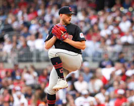 Tanner Bibee of the Cleveland Guardians pitches against the Atlanta Braves, and we offer our top MLB player props and expert picks based on the best MLB odds.