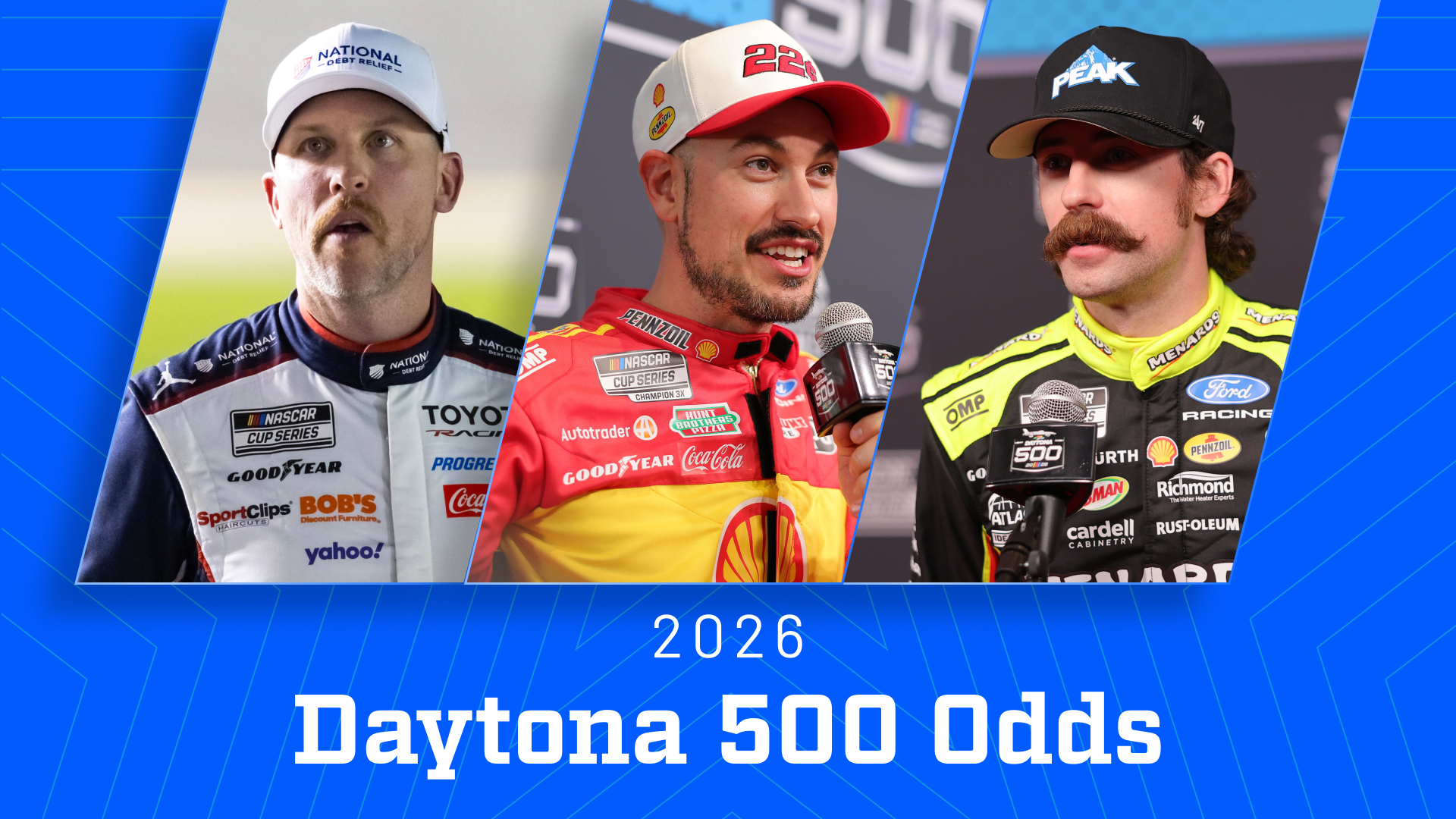 We break down the latest Daytona 500 odds ahead of Sunday's race.