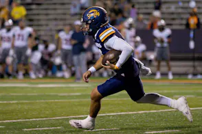UTEP’s Skyler Locklear runs the ball as we make our best UTEP vs. Kennesaw State prediction