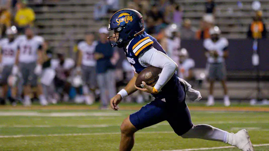 UTEP’s Skyler Locklear runs the ball as we make our best UTEP vs. Kennesaw State prediction