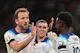 England striker Harry Kane celebrates with teammates after scoring a goal against Malta, and we look at the top Euro 2024 odds.