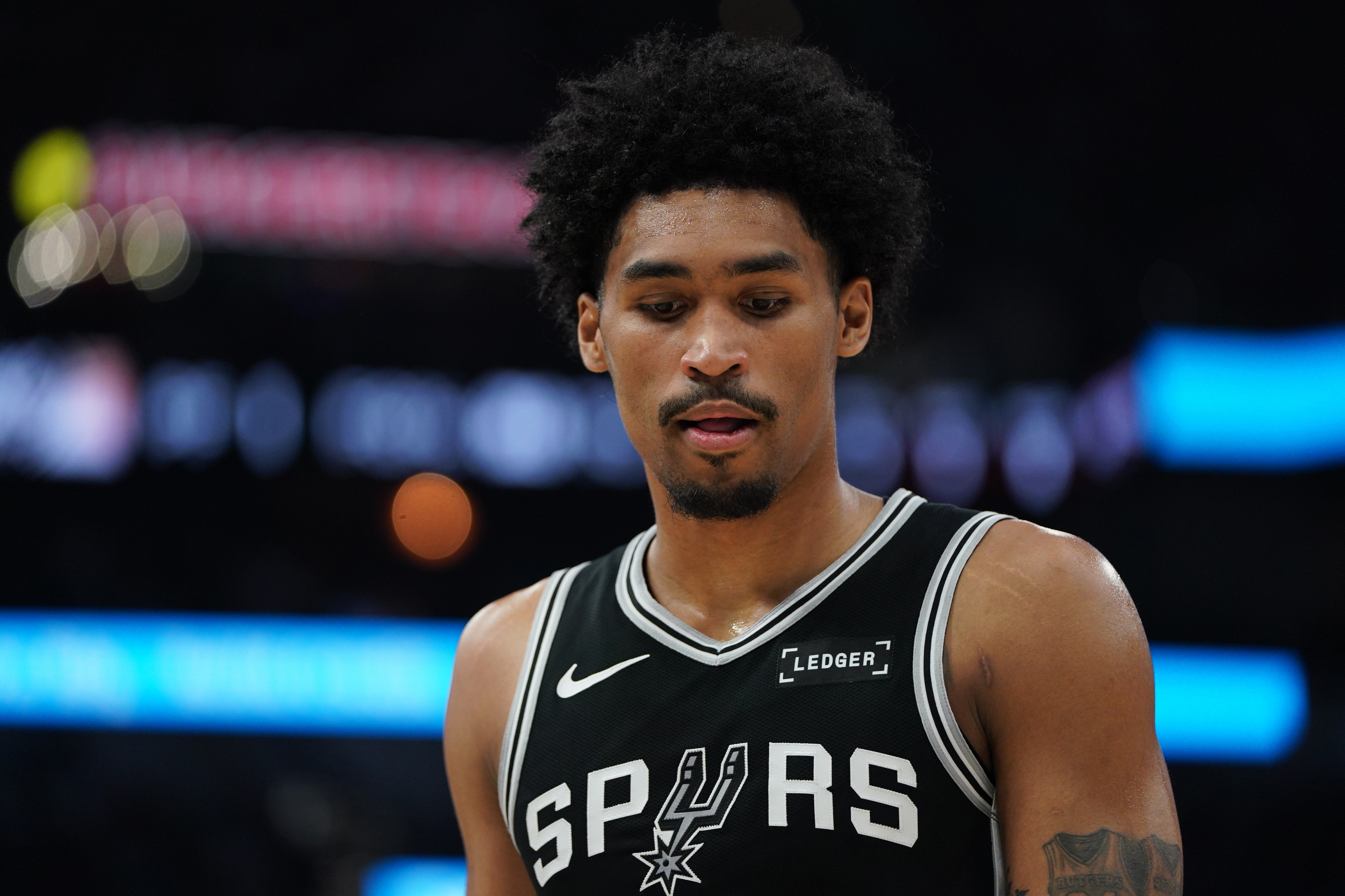 San Antonio Spurs guard Dylan Harper (2) looks on as we break down the 2026-27 NBA Sixth Man of the Year odds.