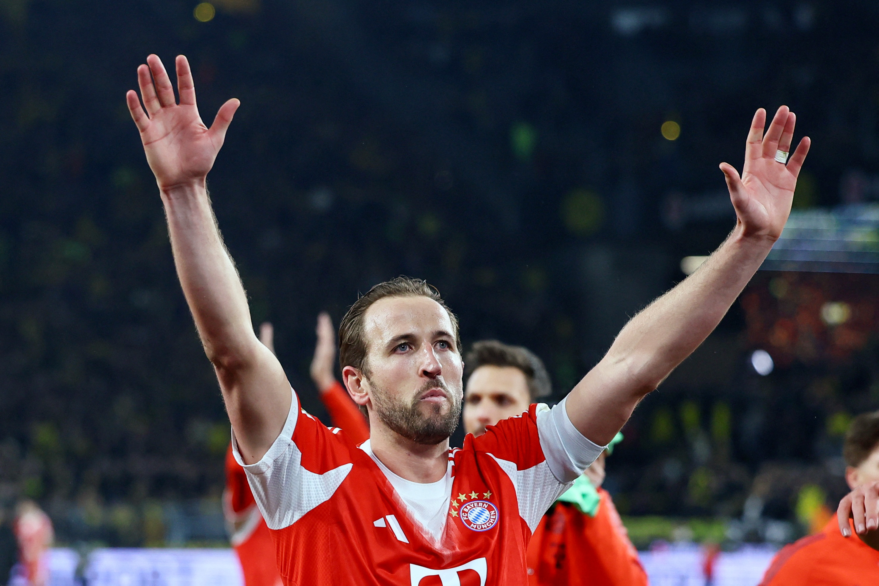 Harry Kane in action as we offer our Champions League Round of 16 predictions and odds. 