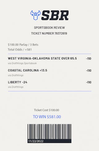 Sbr Betting Ticket   Parlay Three Picks