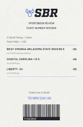 Week 13 college football picks, odds, lines, 2022 best bets from proven  expert: This 3-leg parlay returns 6-1 