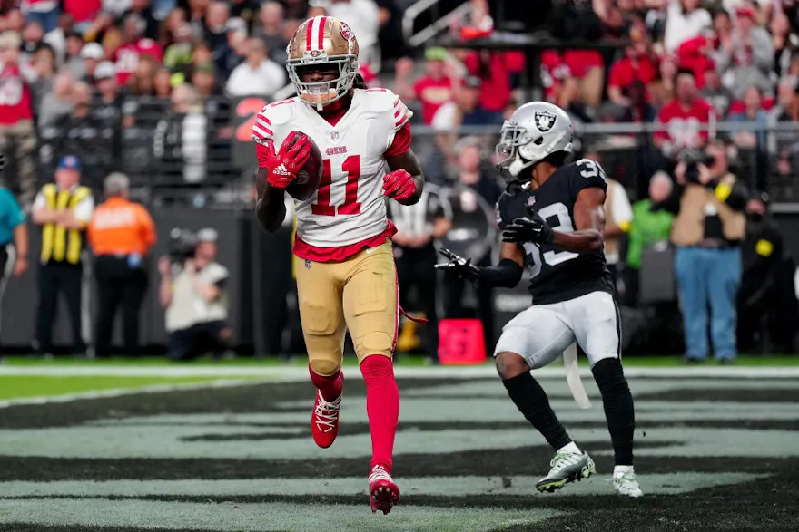 Brandon Aiyuk and the San Francisco 49ers are featured in our Best DraftKings NFL Team Specials.