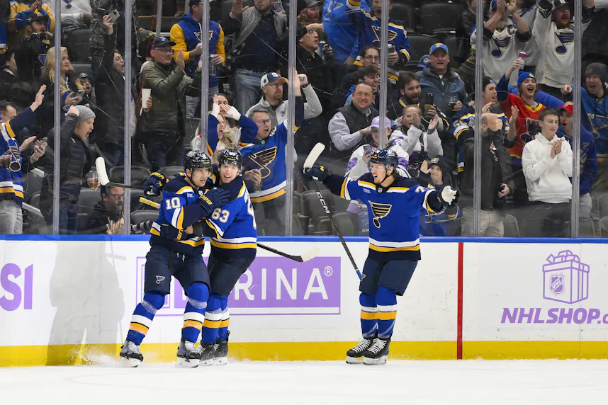 St. Louis Blues center Brayden Schenn celebrates as we look at the details around the Missouri Gaming Commission naming its new deputy director