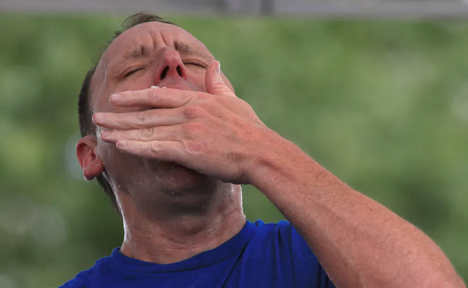 Joey Chestnut eats 57 hot dogs as we offer our Chestnut vs. Kobayashi odds and predictions.