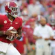 Jalen Milroe of the Alabama Crimson Tide looks to throw the ball during the first quarter against the Texas Longhorns, and we offer new U.S. bettors our exclusive BetRivers bonus code for Georgia vs. Alabama.