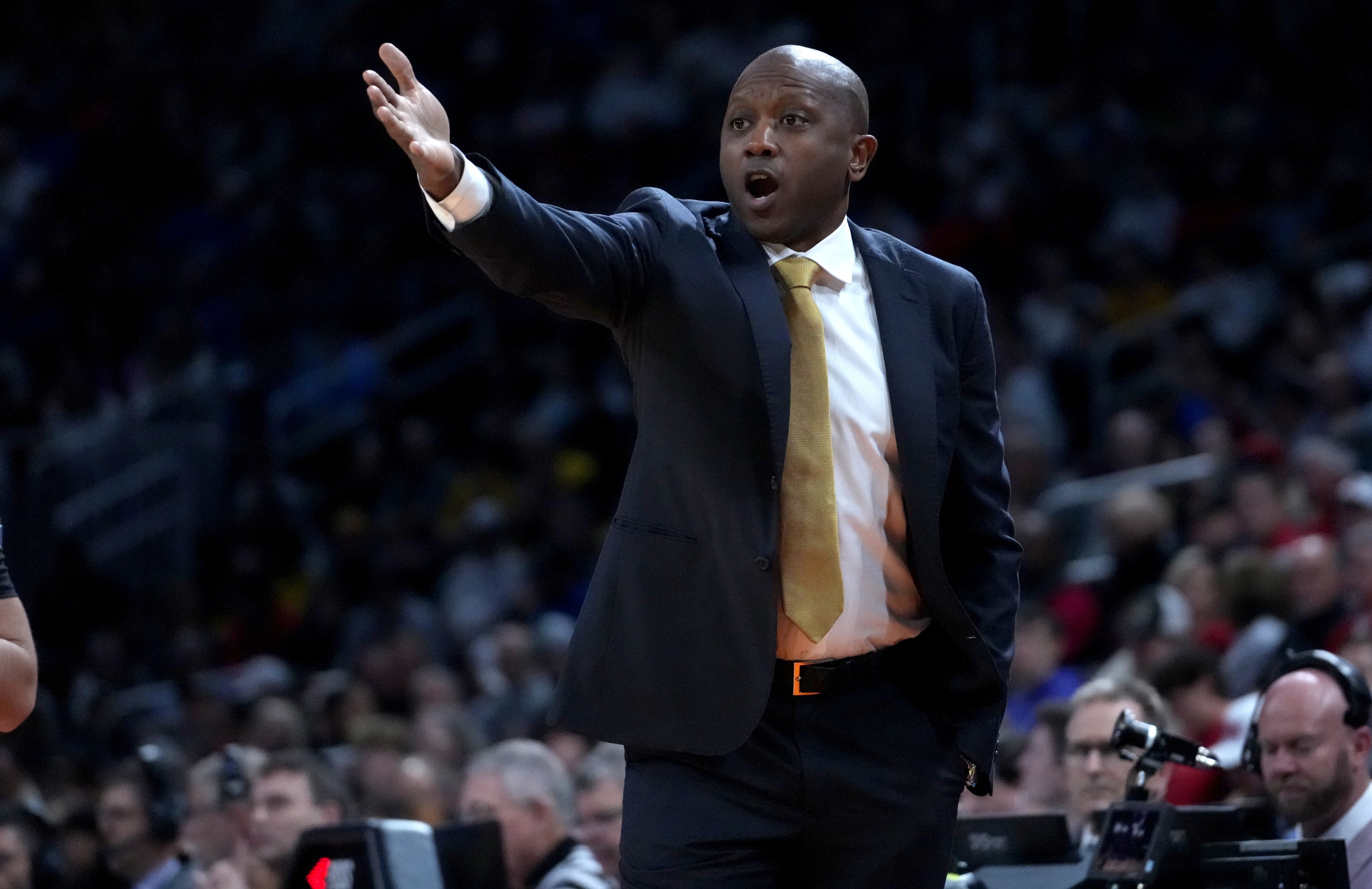 Missouri Tigers head coach Dennis Gates as we make our best Minnesota vs. Missouri prediction.