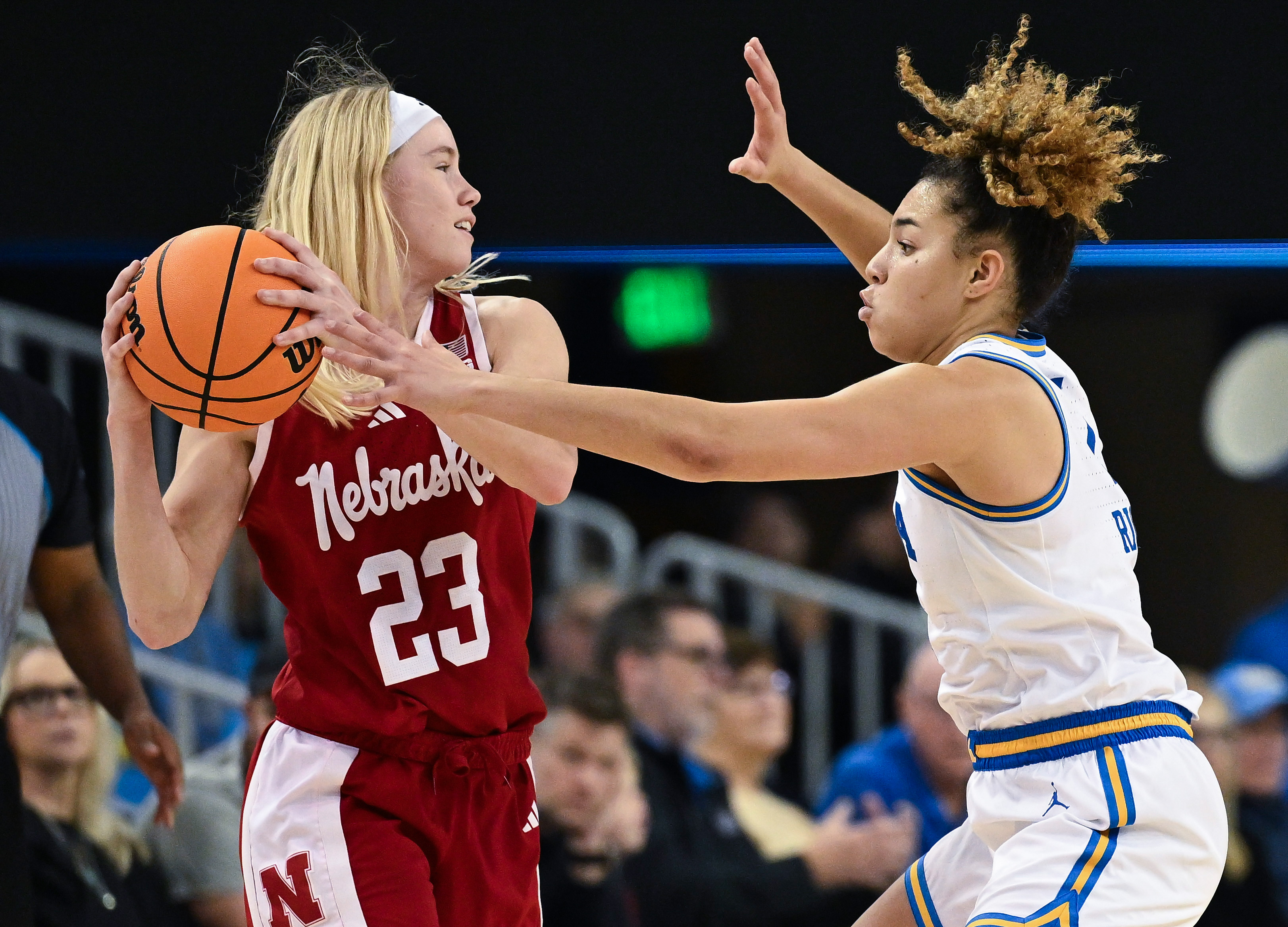 Nebraska Cornhuskers guard Britt Prince in action as we make our best Richmond vs. Nebraska prediction