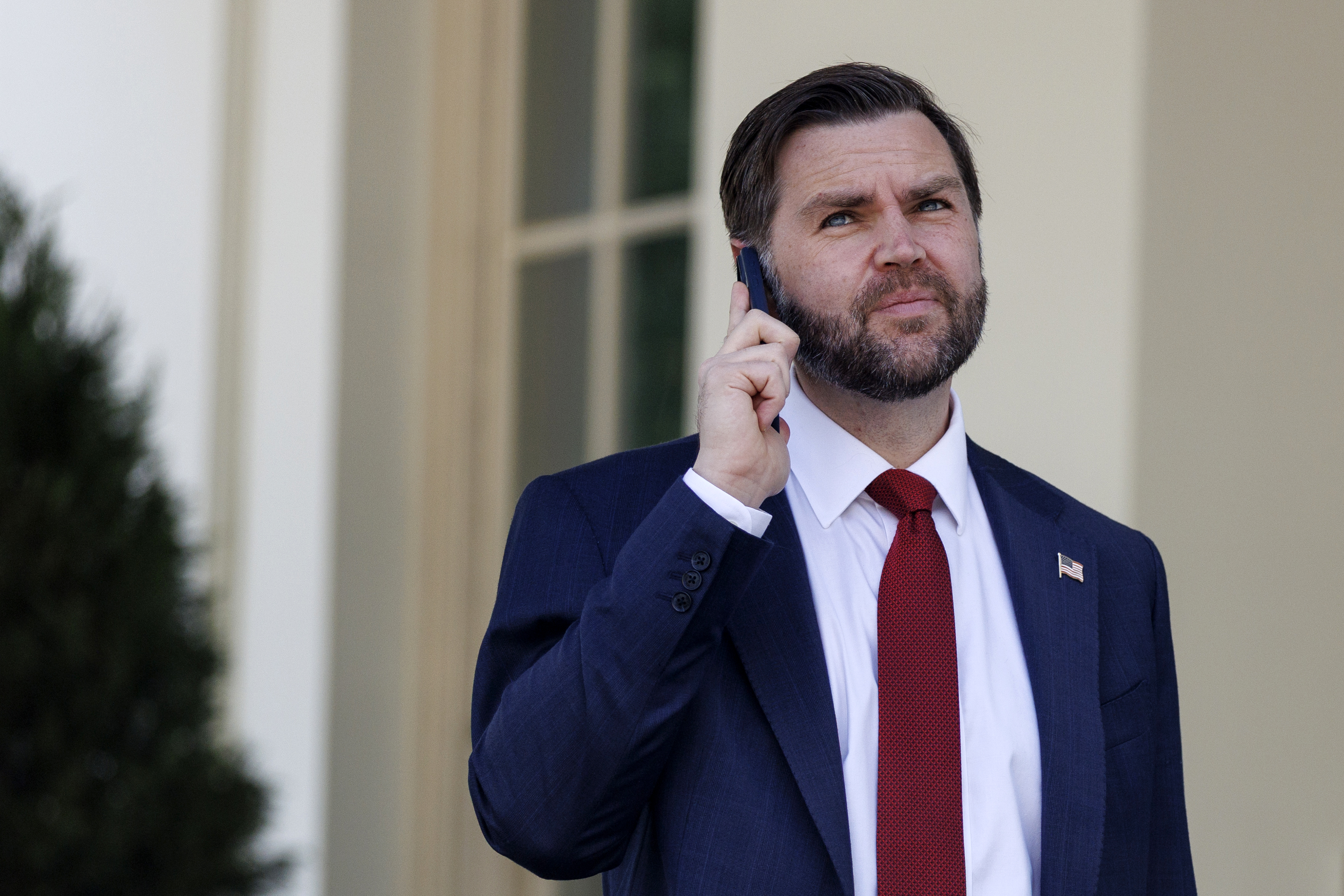 US Vice President JD Vance on the phone as we look at his lead in Prediction Markets