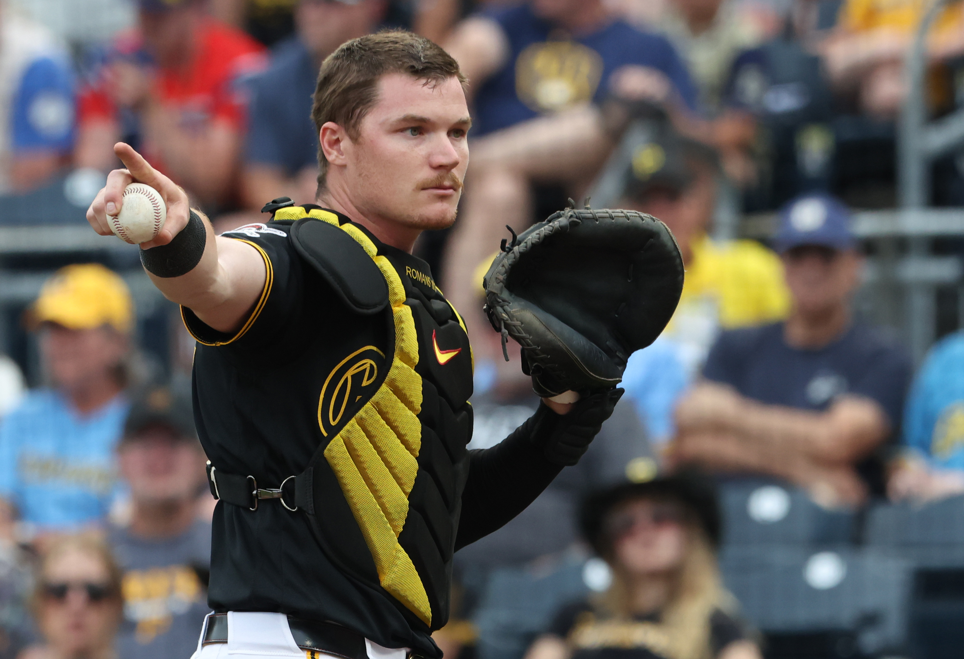 Pittsburgh Pirates catcher Henry Davis asks for an appeal to third base as we make our best Brewers vs. Pirates prediction.
