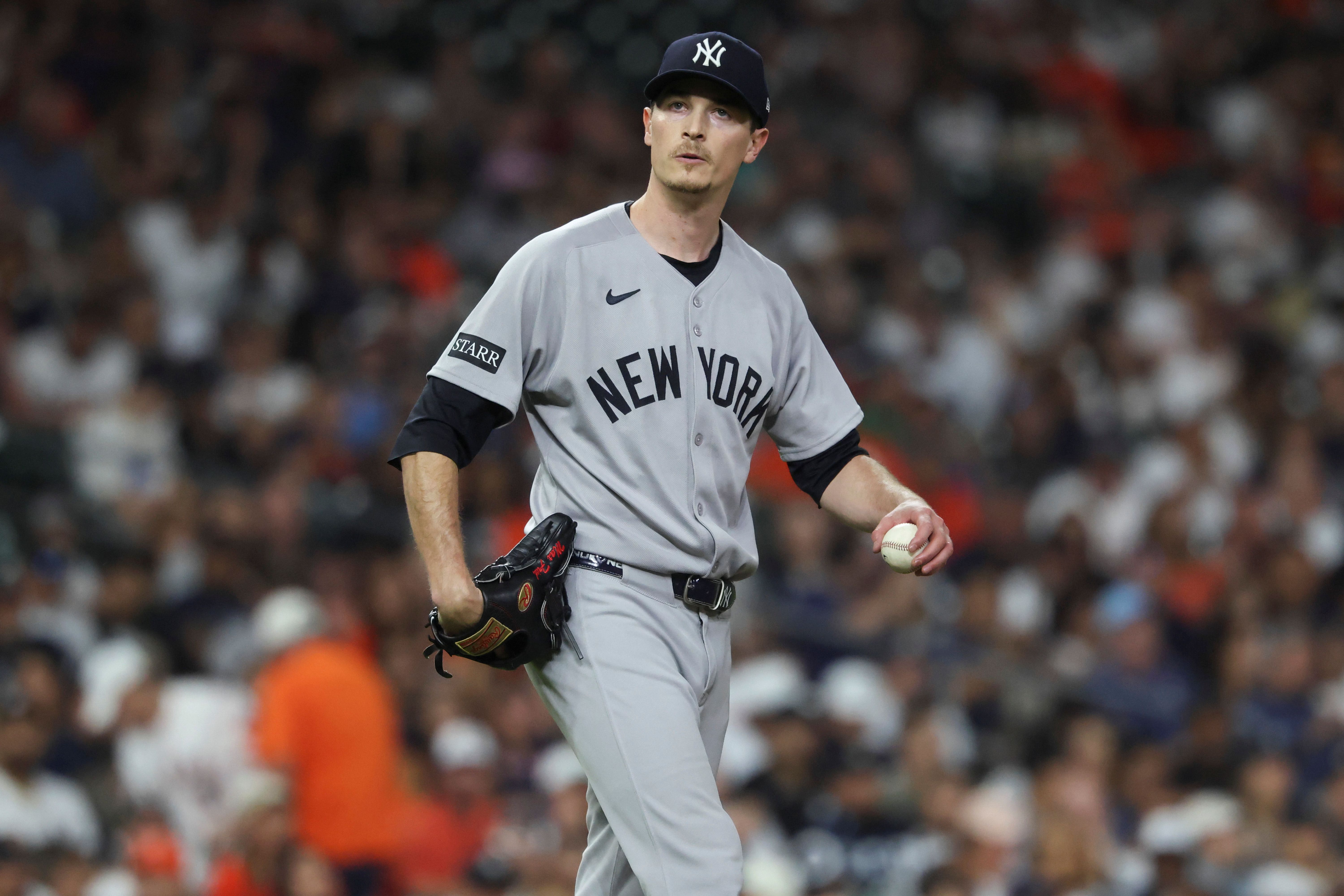 New York Yankees starting pitcher Max Fried reacts, and he's key as we look at our Yankees vs. Mariners prediction.