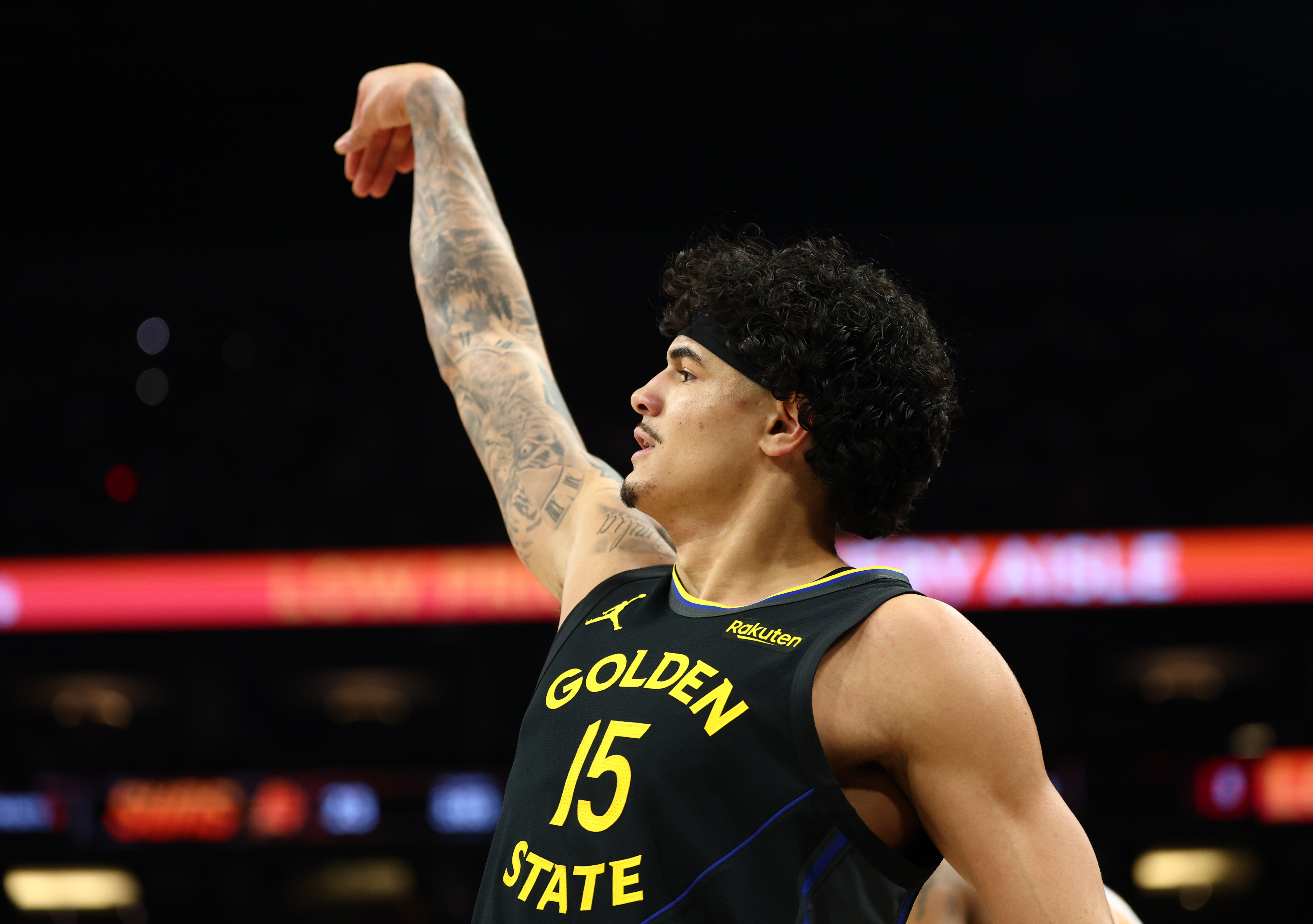 Golden State Warriors forward Gui Santos as we make our best Warriors vs. Knicks prediction.