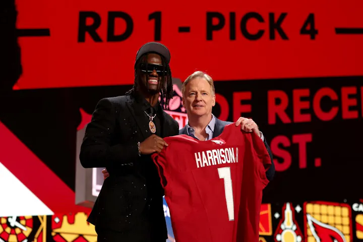 2024 NFL Rookie Receiving Leader Odds, Predictions: Harrison the Favorite