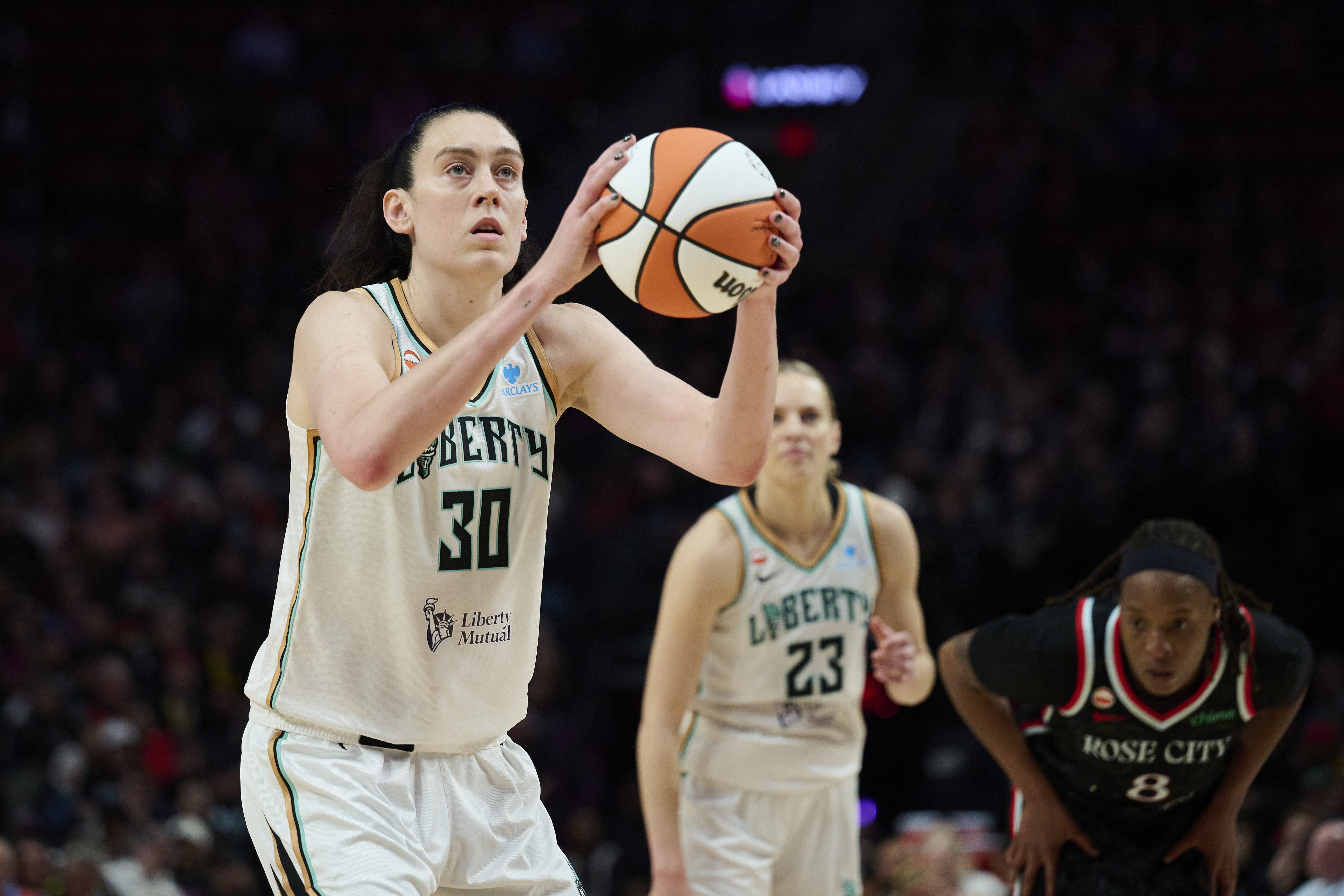 Breanna Stewart is the focus of our Valkyries vs. Liberty prediction.