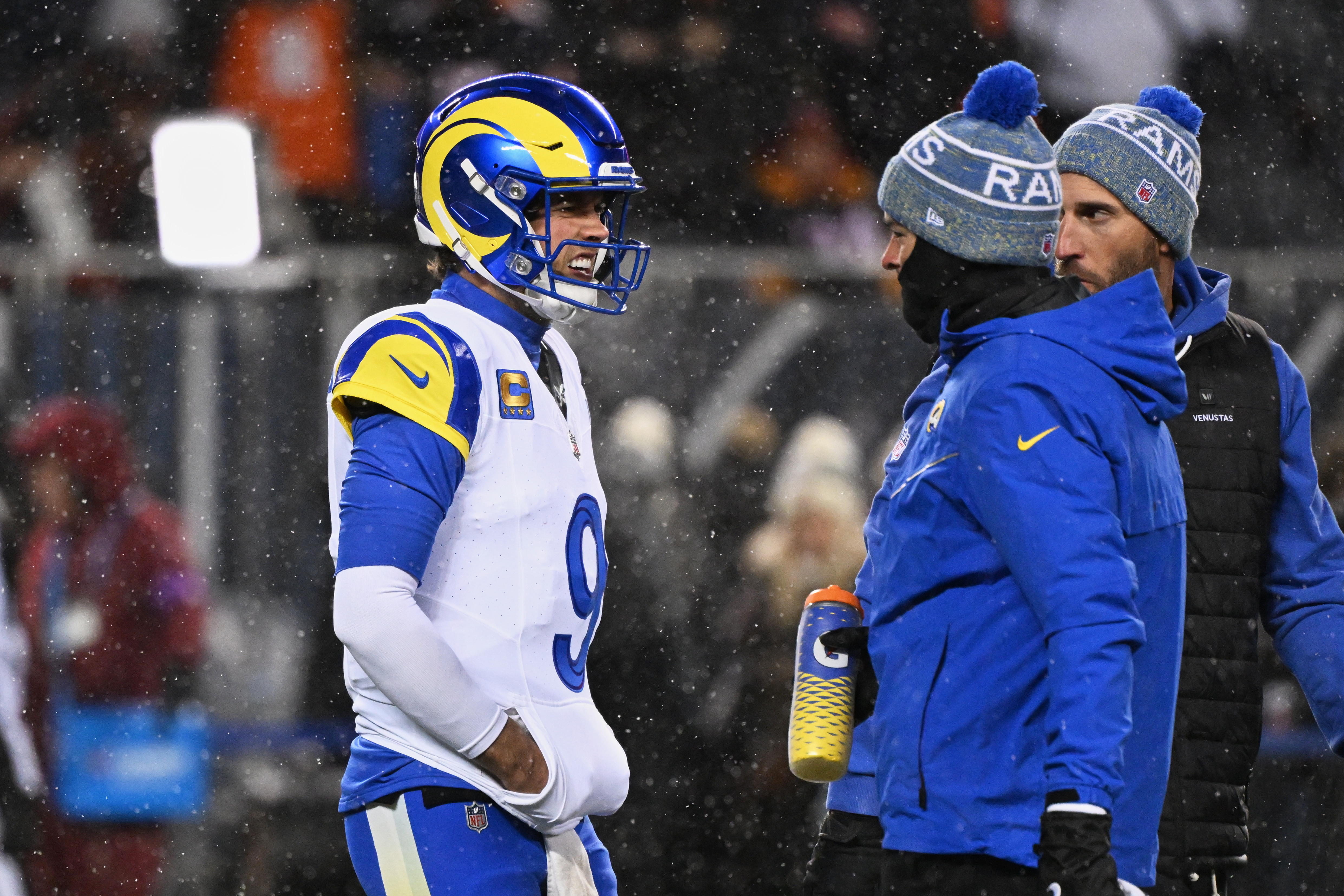 Matthew Stafford reacts as we provide the Super Bowl MVP odds and prediction. 