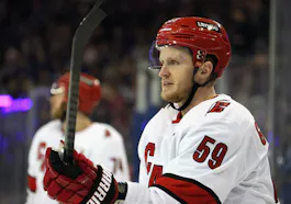 Jake Guentzel plays against the New York Rangers in Game 1 as we offer our best predictions and prop bets for Game 6 of the 2024 second-round series between the Rangers and Carolina Hurricanes. 