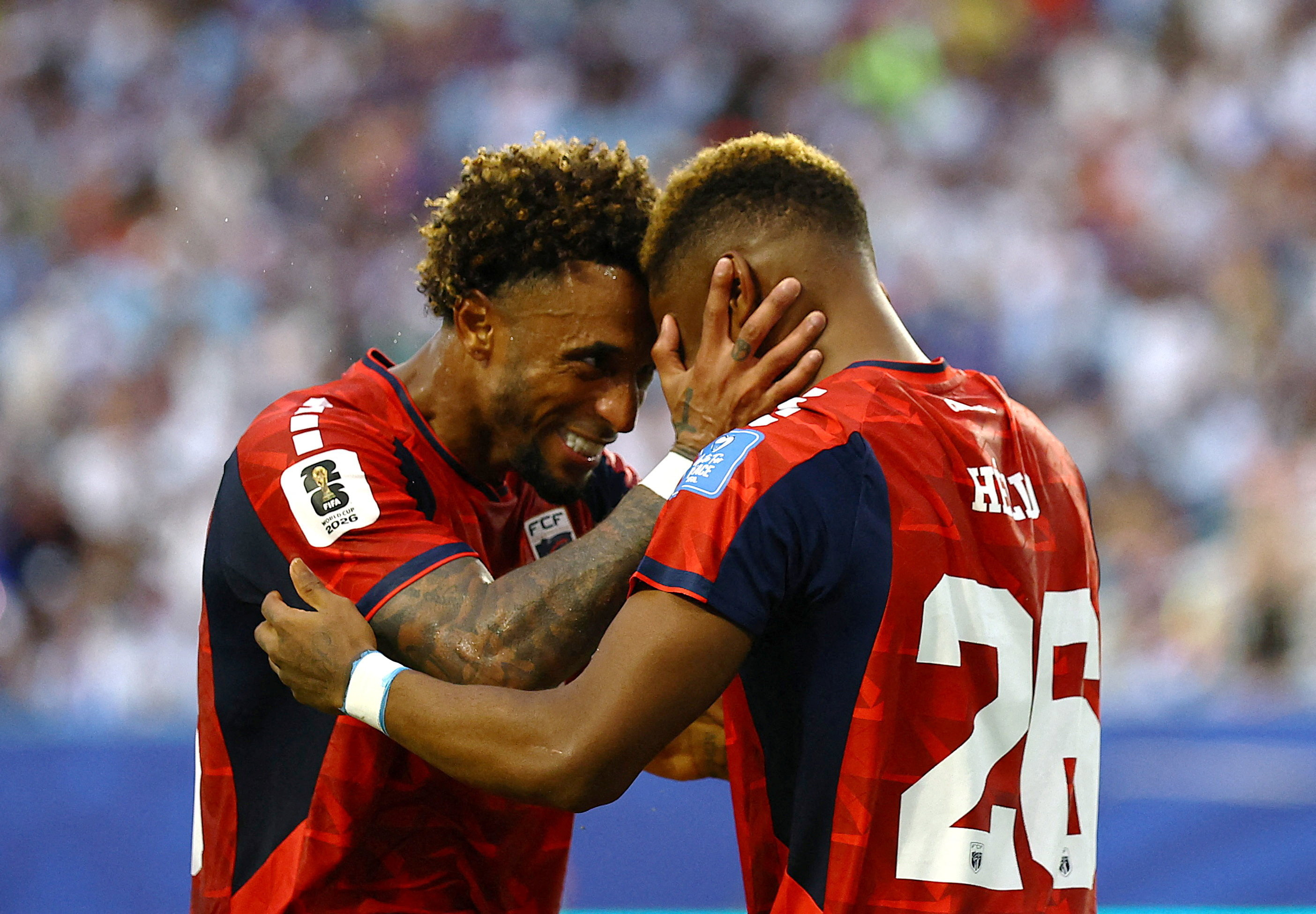 Cape Verde's Helio Varela celebrates scoring their second goal with Ryan Mendes as we make our best World Cup parlay today.